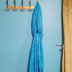 Large bright Turquoise scarf wrap